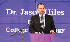 Dr. Jason Hiles, dean of GCU’s College of Theology
