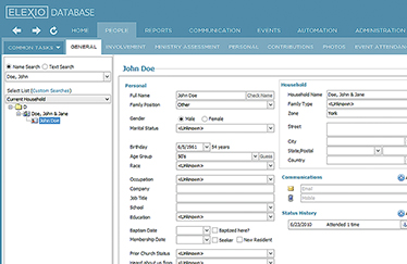 elexio-database-screenshot