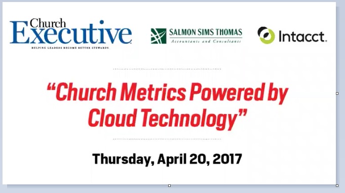 WEBINAR: Church Metrics Powered by Cloud Technology