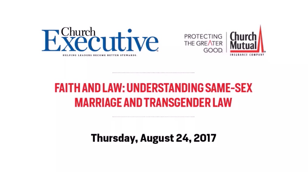 Faith and Law: Understanding Same-Sex Marriage and Transgender Law