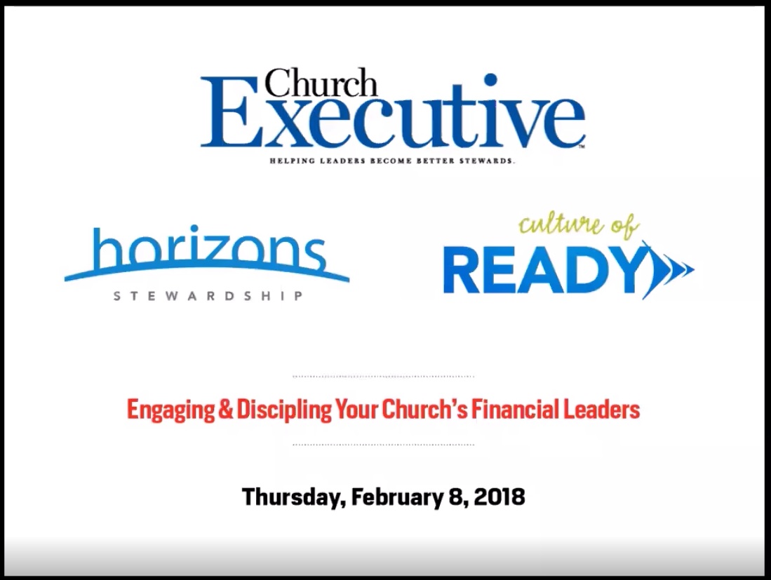 Webinar: Engaging and Discipling Your Church's Financial Leaders