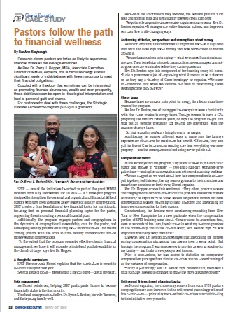PASTORS FOLLOW THE PATH TO FINANCIAL WELLNESS